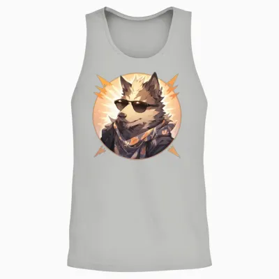 Dogs Pet Dog Owner Dog Lover Animal Unisex Tank Top - Ash