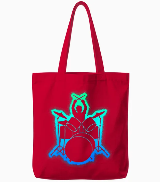Drummer Children's / Boys' Drummer Tote Bags in Red