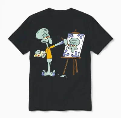 Thaddäus Gemälde in Seinem Haus Unisex T-Shirt - Black