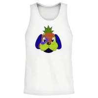 Jamaican Dog — Lovers Unisex Tank Top - White – 2