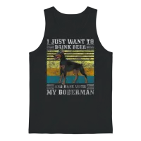 Dog Protection Service Pedigree Dog Unisex Tank Top - Black – 1