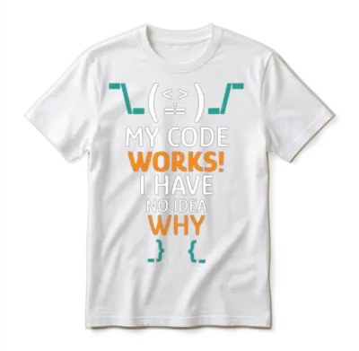 Funny Coder Programmer Computer Nerd Funny Unisex T-Shirt - White