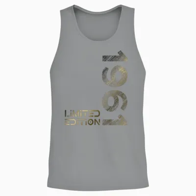 Limited Edition Jahrgang 1961 Mann Frau 65. Geburtstag Unisex Tank Top - Sport Grey
