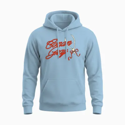 Offizielle Conan Gray Wishbone Bow Unisex Hoodie - Light Blue
