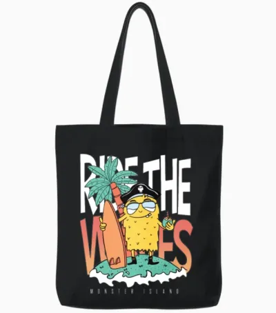 Funny Children 59 Tote Bags - Black