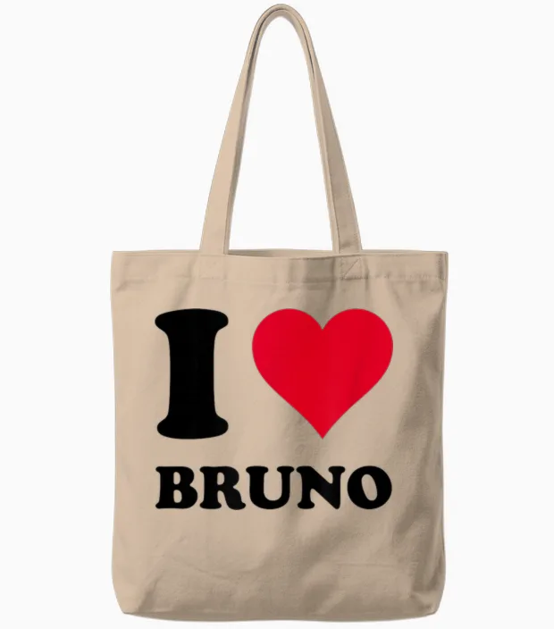 J'aime Bruno Tote Bags in Natural