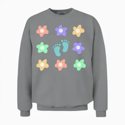 Funny Pregnancy Mommy to Be Unisex Sweatshirt - Sport Grey