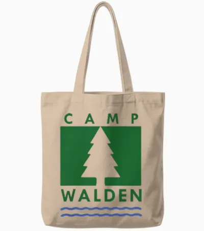 Camp Walden for Girls Costume Tote Bags - Natural