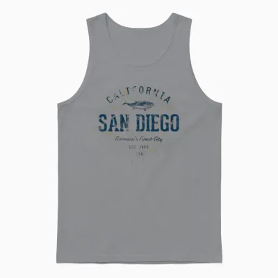 San Diego Unisex Tank Top - Sport Grey