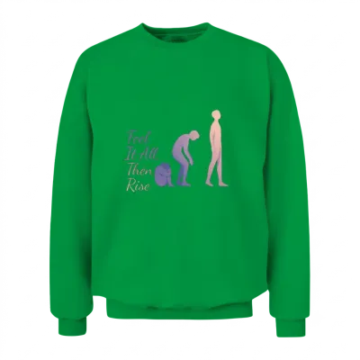 Fitness and Mental Health Unisex Sweatshirt - Irish Green