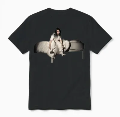 Billie Eilish Official Sweet Dreams Unisex T-Shirt - Black