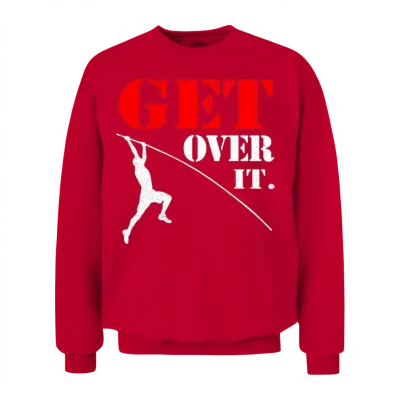 Pole Vault Unisex Sweatshirt - Red