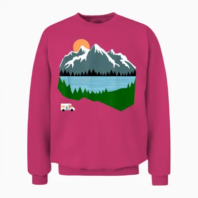 Camper Unisex Sweatshirt - Heliconia
