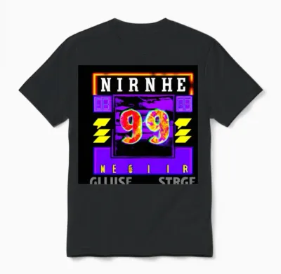 Retro Redux Unisex T-Shirt - Black