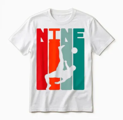 9. Geburtstag Fußballer 9 Jahre Fußball Jungs Unisex T-Shirt - White