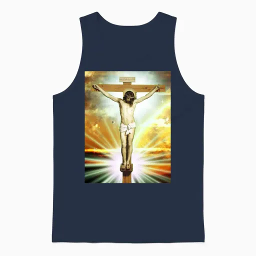The T-Shirt the Boys Wear in Skam Unisex Tank Top in Navy