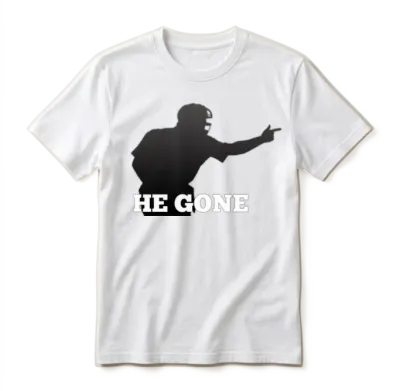 Umpire Strike 3 Unisex T-Shirt - White