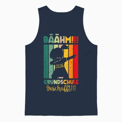 Grundschule Absolvent Abgänger Grundschule Abschluss 2026 Unisex Tank Top - Navy