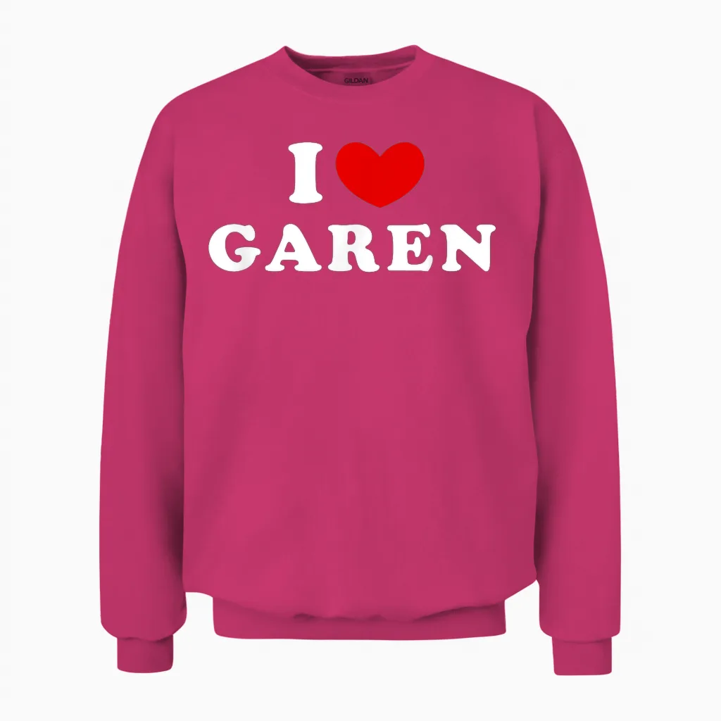 Personalized for Garen & Friends Unisex T-Shirt Black V-Neck Short Sleeve T-Shirt Young Garen Fans League of Legends S, Black, S Unisex Sweatshirt in Heliconia