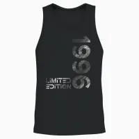 Limited Edition Jahrgang 1996 Mann Frau 30. Geburtstag Unisex Tank Top in Black - 2
