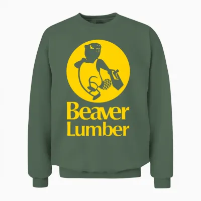 Beaver Lumber Unisex Sweatshirt - Military Green