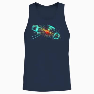 Cooles T-Shirt - Physik Theory Higgs Boson Element Unisex Tank Top - Navy
