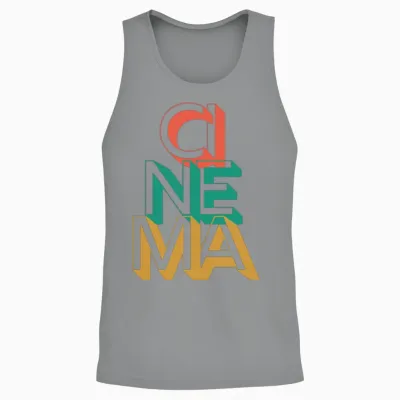 Retro Cinema Unisex Tank Top - Sport Grey
