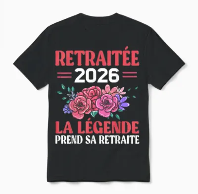 Retired 2026 the Legend Retires Woman Unisex T-Shirt - Black