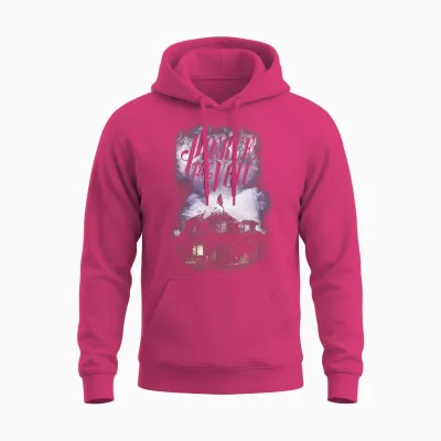 Collide with the Sky Cover Unisex Hoodie - Heliconia