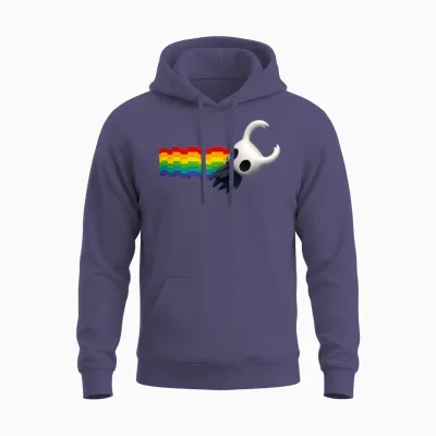 Prismatic Ghost with Lego Bricks Unisex Hoodie - Heather Sport Dark Navy