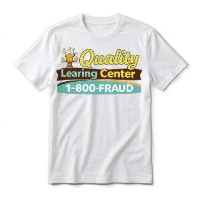 Quality Learing Center Unisex T-Shirt - White