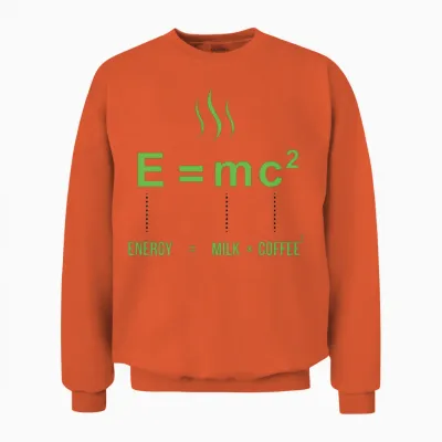 Life Equation Unisex Sweatshirt - Orange
