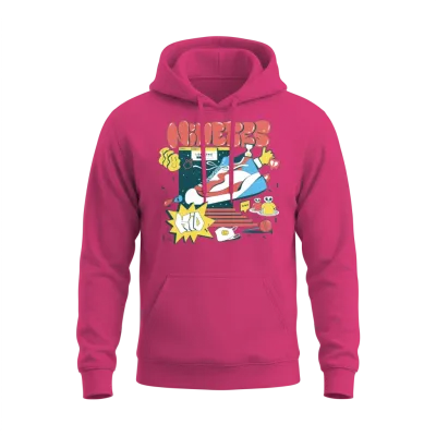 Nineties 90s Kid Retro Unisex Hoodie - Heliconia