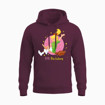 Bibi Blocksberg - Klassiker Original Unisex Hoodie - Maroon