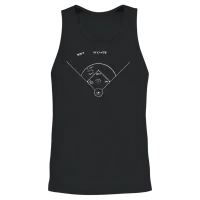 Who's on First Unisex Tank Top - Black – 2