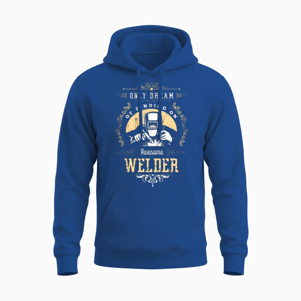 Welder Mans - Welders Unisex Hoodie in Royal