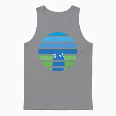 Funny Duck Unisex Tank Top - Sport Grey