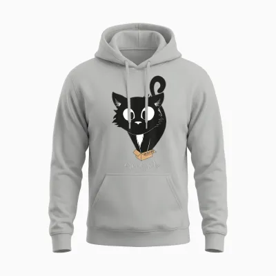 Ralf Schmitz - Hildegard Cat Unisex Hoodie - Ash