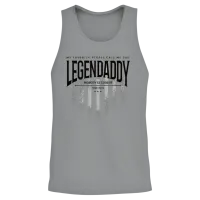 Legendaddy Nobody Is Cooler Since 1974 Unisex Tank Top - Sport Grey – 2