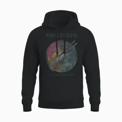Official Pink Floyd Prog Rock Wish You Were Here Unisex Hoodie - Black