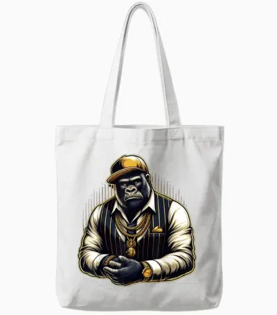 Gorilla Kostüm Kinder Tote Bags - White