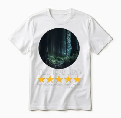 Altes Rom & Deutsche Geschichte Meme - Teutoburg - Arminius Unisex T-Shirt - White