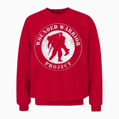 Wounded Warrior Project Unisex Sweatshirt - Red