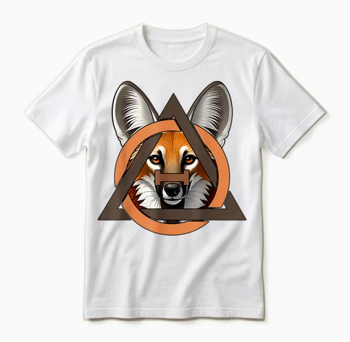Therian Du Loup à Crinière Unisex T-Shirt in White