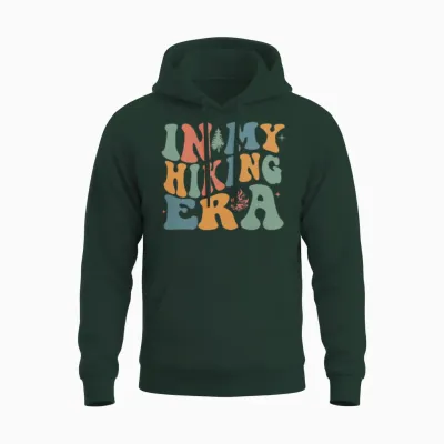 Hiking Time Unisex Hoodie - Forest