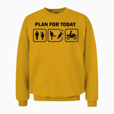 Funny Atv Unisex Sweatshirt - Gold