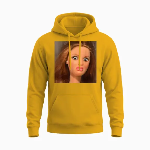 Disgusted Face Meme Baby Babe X Only Baby Love Date Fans Unisex Hoodie - Gold