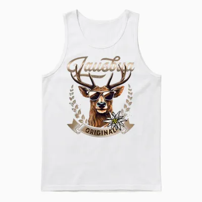 Boys' Lausbua T-Shirt Children's Costume Shirt Men's Costume Unisex Tank Top - White