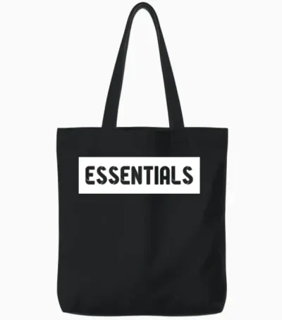 Essentials Tote Bags - Black