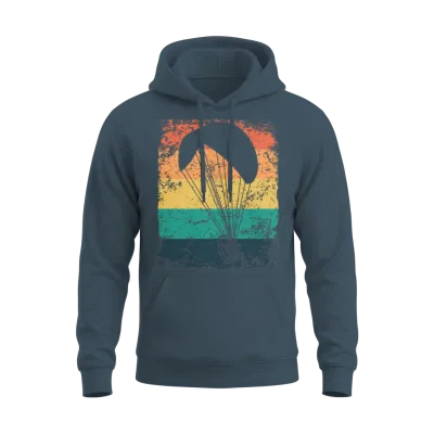 Motorized Paragliding Ppg Paramotoring Unisex Hoodie - Dark Heather